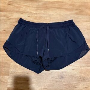 Lululemon Hotty Hot Navy Blue Shorts